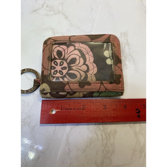 Vera Bradley Iconic ID Card Case Bi Fold Wallet Wristlet Card Holder - Picture 2 of 4